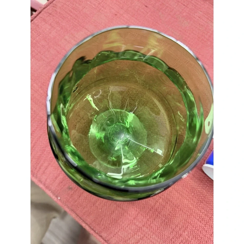Vintage 1960's Empoli/Rossini Italian Green‎ Dish No Lid